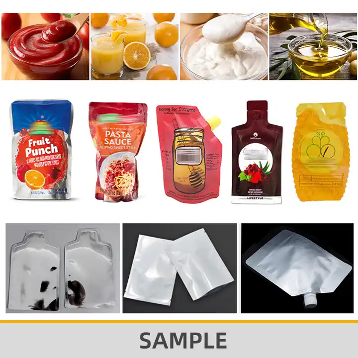 Automatic Small Sauce Sachet Packaging Machine Honey Chili Paste Soy Sauce Tomato Sauce Ketchup Sachet Packing Filling Machine