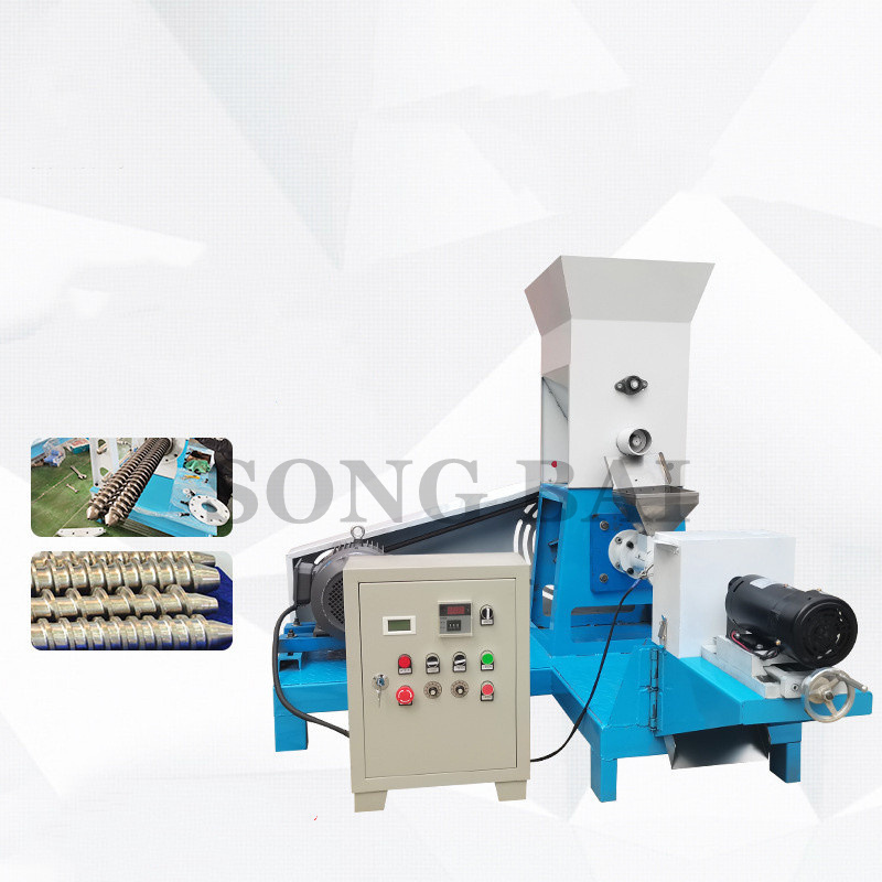 Hot Sale Dry Pet Dog Food Extruding Machine 200kg/h Floating Fish Feed Pellets Making Machine In Nigeria