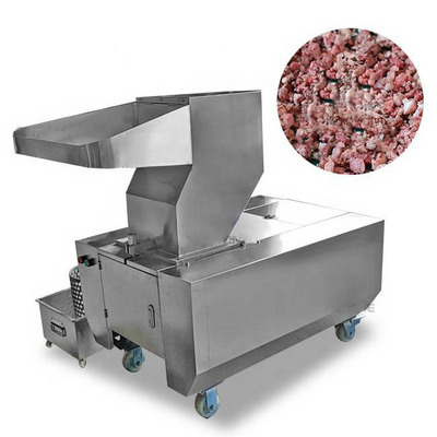 Bone Crusher Grinder Cattle Bone Break Machine Meat Mincer Bone Crusher Powder Paste Grinder