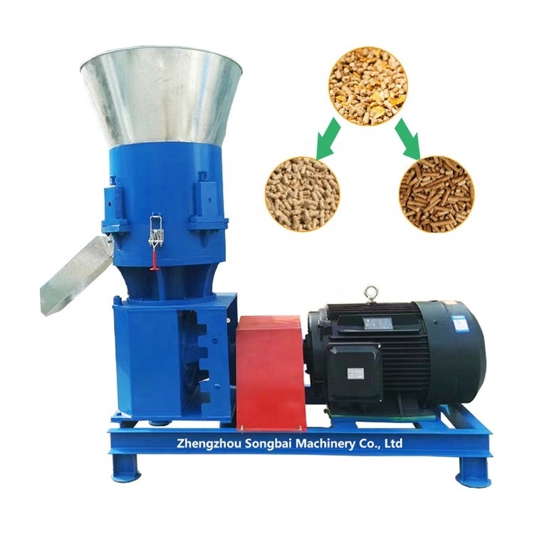 Hot selling chicken cattle manure pellet machine animal food pellet making machine pellet mill