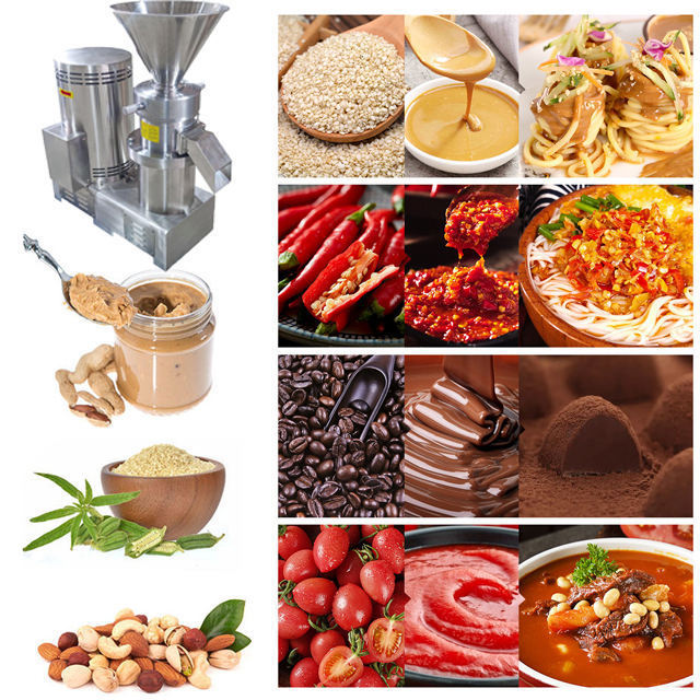 15kgs Stainless Steel Molino Coloidal Small Peanut Grinder Grinding Peanut Shea Almond Butter Making Processing Machine