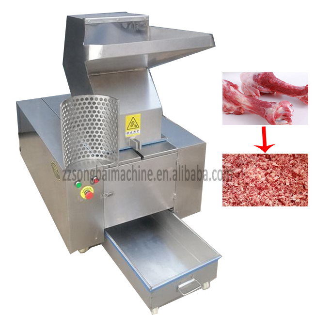 Bone Crusher Grinder Cattle Bone Break Machine Meat Mincer Bone Crusher Powder Paste Grinder