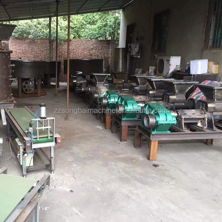 Small biomass coal charcoal extruder machine bagasse wood coal sawdust briquette extruder forming press making machine