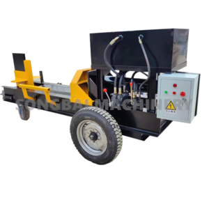 Large Timber Wood Splitting Machine 50 Ton Electric Diesel Engine Log Cutter Splitter Hydraulic Wood Splitter