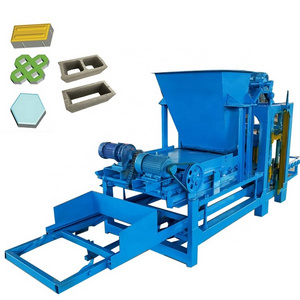 NON-Burned PLC Control Full Automatic Cement Hollow Solid Paving Block Making Machinery Interlocking Brick Making Machine