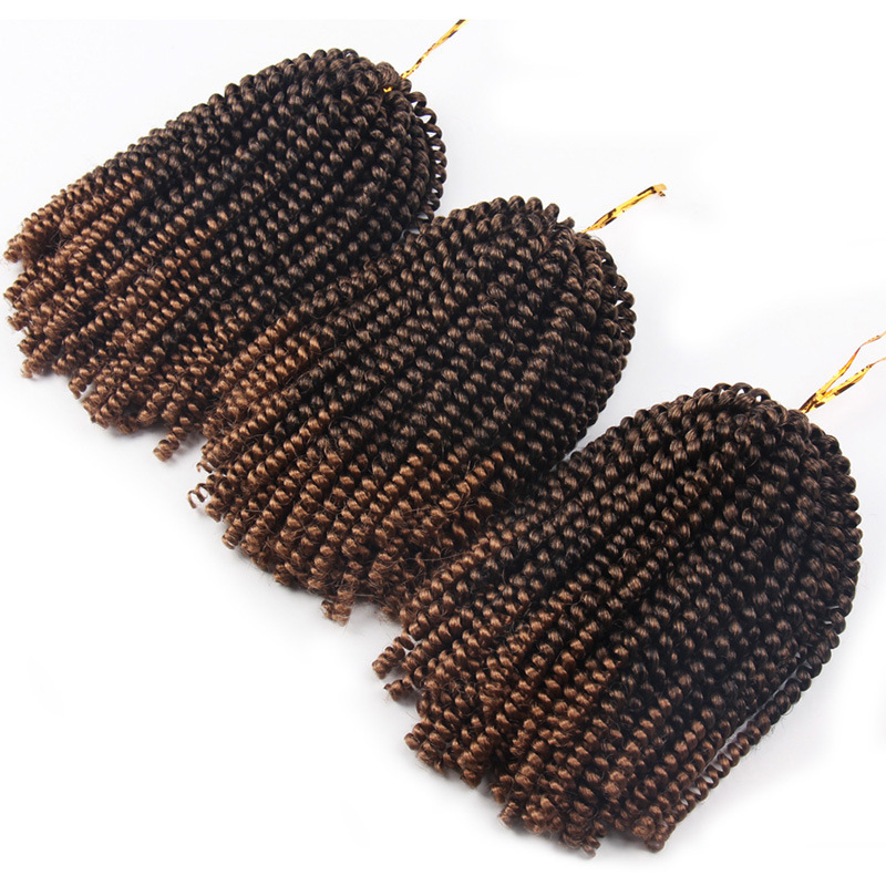 spring twist crochet braid hair extension afro kinky nubian twist braid hair wholesale