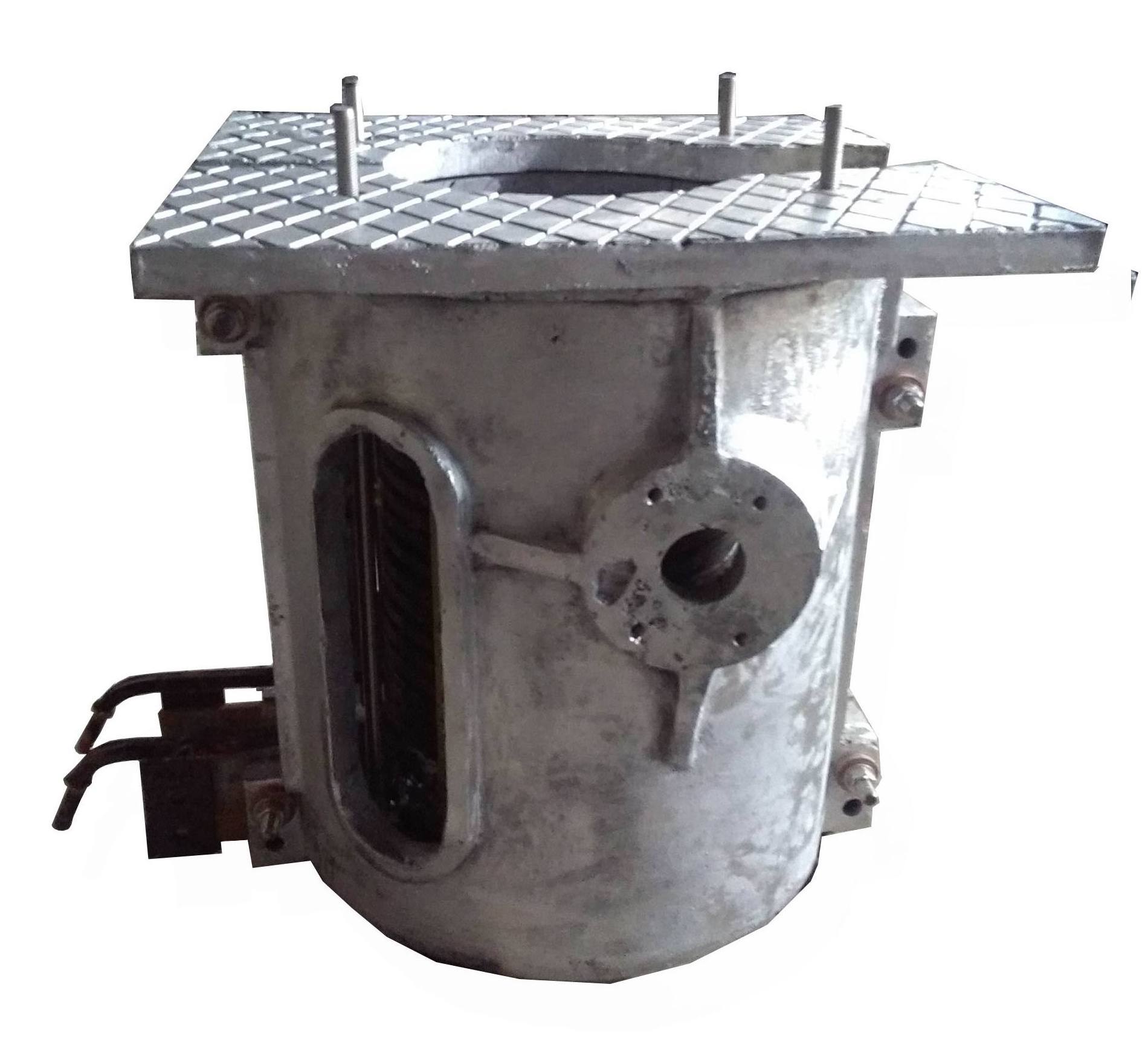 Induction furnace for melting aluminum in 150kg small capacity