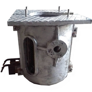 Induction furnace for melting aluminum in 150kg small capacity