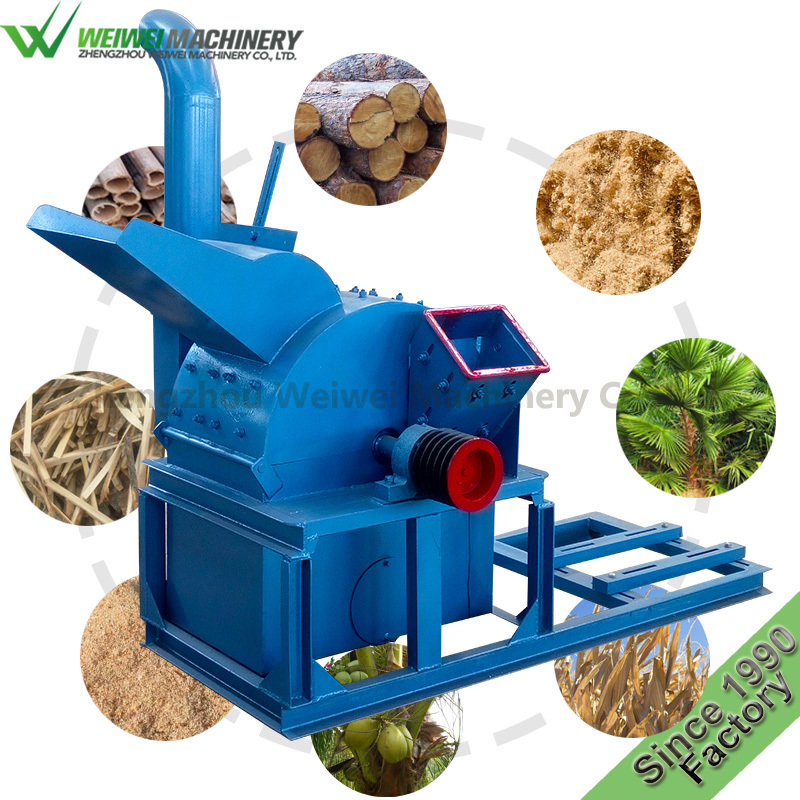 Weiwei hammer mill wood mulcher chipper mulch for sale saw