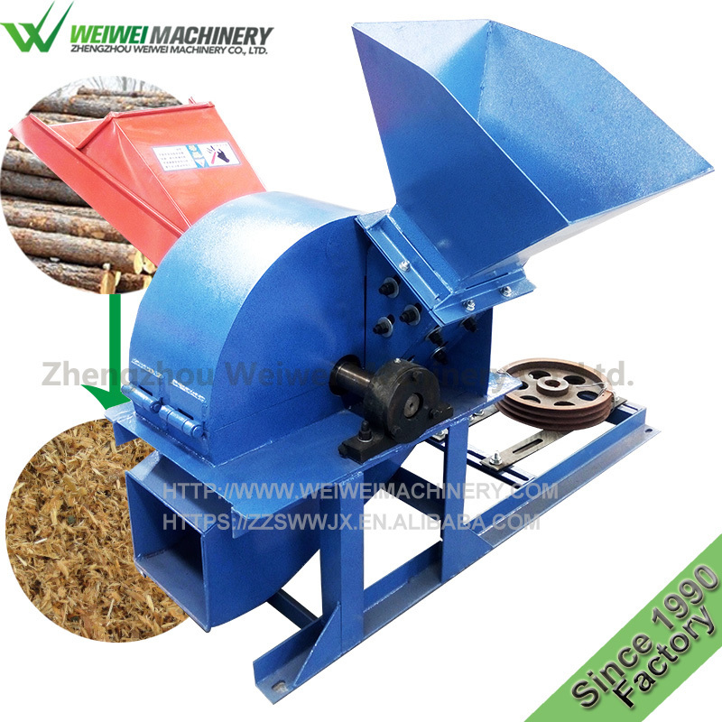 High Quality Diesel Engine Pallet & Waste Wood Crusher Machine Tub Grinder With CE