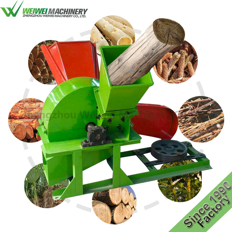 High Quality Diesel Engine Pallet & Waste Wood Crusher Machine Tub Grinder With CE