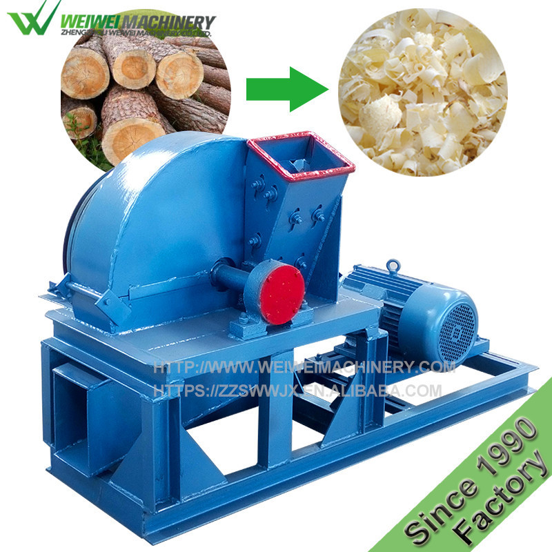 Weiwei agriculture forestry machine factory wood shaving machines for poultry bedding animal to make beddings animals