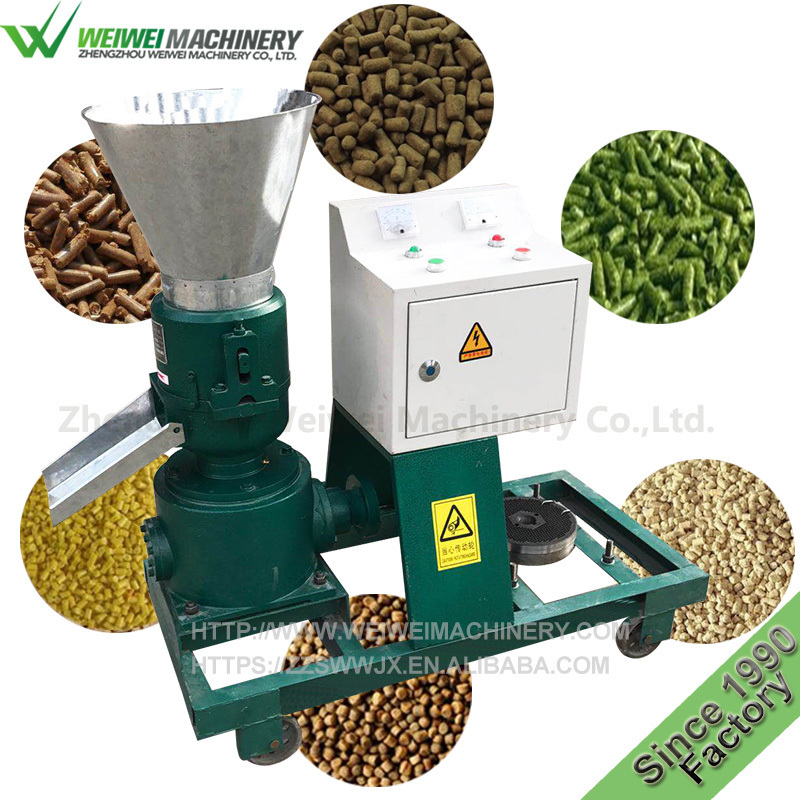 Weiwei feed making high grade breeding feed pellet making machine