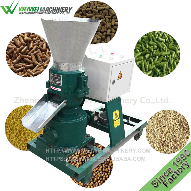 Weiwei feed making high grade breeding feed pellet making machine