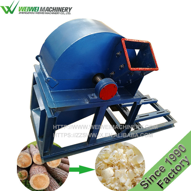 Weiwei agriculture forestry machine factory wood shaving machines for poultry bedding animal to make beddings animals