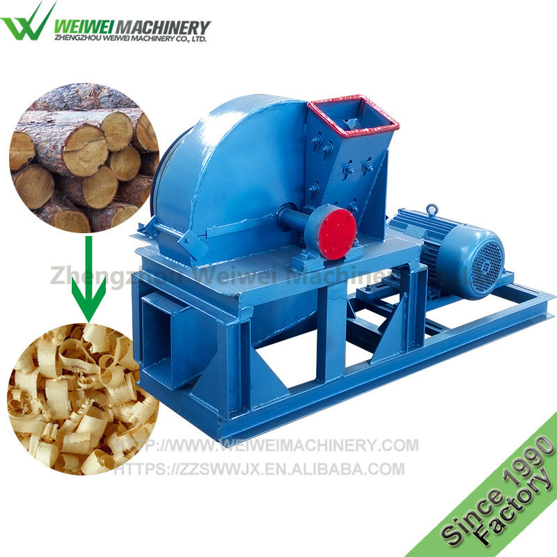 Weiwei agriculture forestry machine factory wood shaving machines for poultry bedding animal to make beddings animals