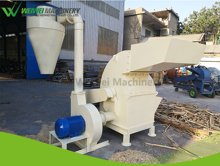 WEIWEI MACHINERY forestry chips tractors pto driven wood crusher and hammer mill crusher and hammer mill for sale