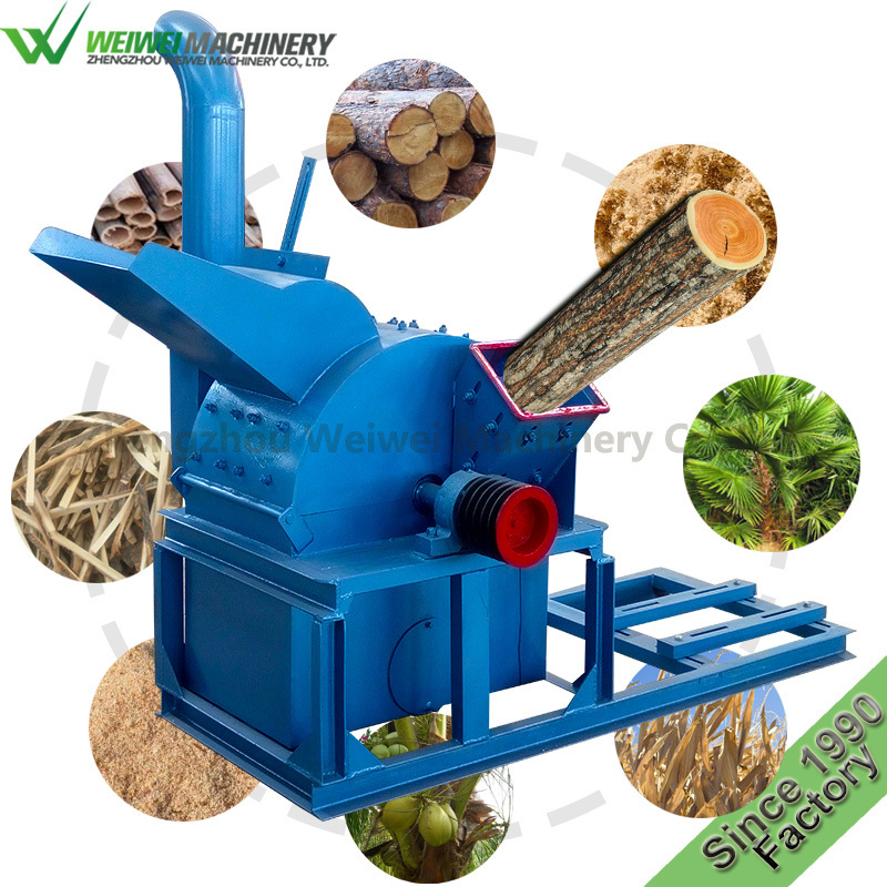 Weiwei hammer mill wood mulcher chipper mulch for sale saw