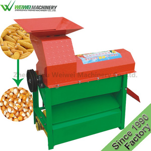 Electric Motor Corn Peeler and Thresher Machine