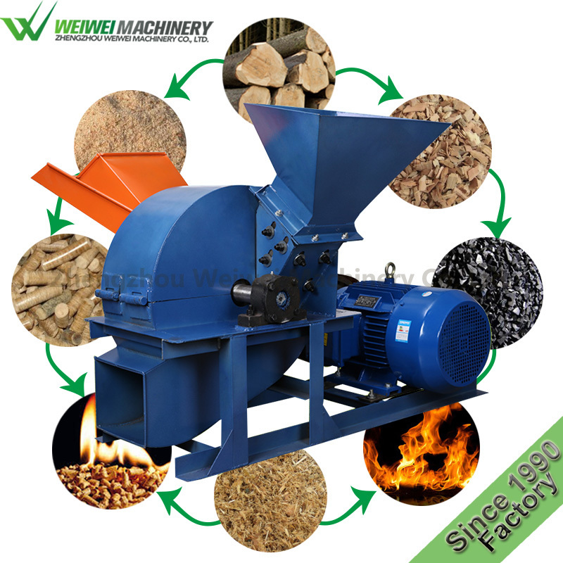 Weiwie small chips making sawdust conveyor belt firewood conveyor