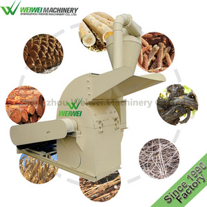 WEIWEI MACHINERY forestry chips tractors pto driven wood crusher and hammer mill crusher and hammer mill for sale