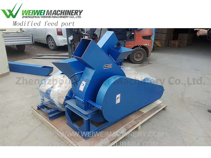 Weiwei model420 chips cheap wood shredder chipper for sale price diesel engine 8 inch