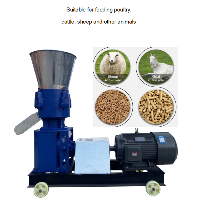 weiwei poultry equipment chicken farming animal food pellet machine poultry cattle pig feed pressing pellets pelletizer making