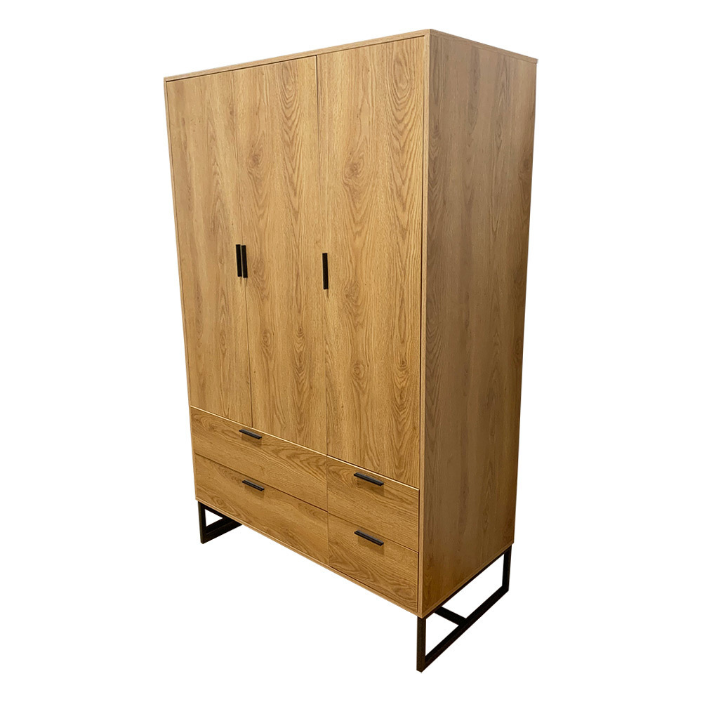 Practical High-Quality Three-layer Wardrobe Coat Rack With Four Drawers And Large Storage Space Suitable For Bedroom