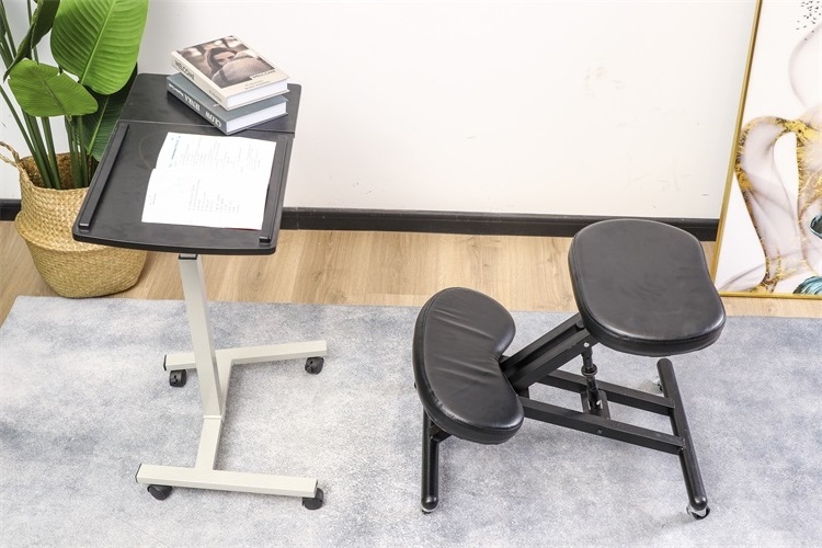 Improve Your Posture Adjustable Ergonomic Kneeling Chair Stool for Home and Office with an Angled Seat