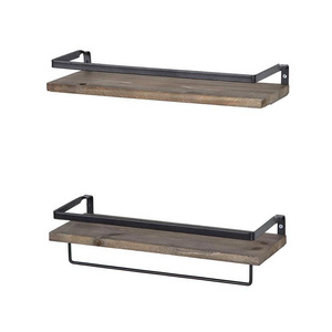 Small wood wall mount shelves bathroom furniture wall shelves