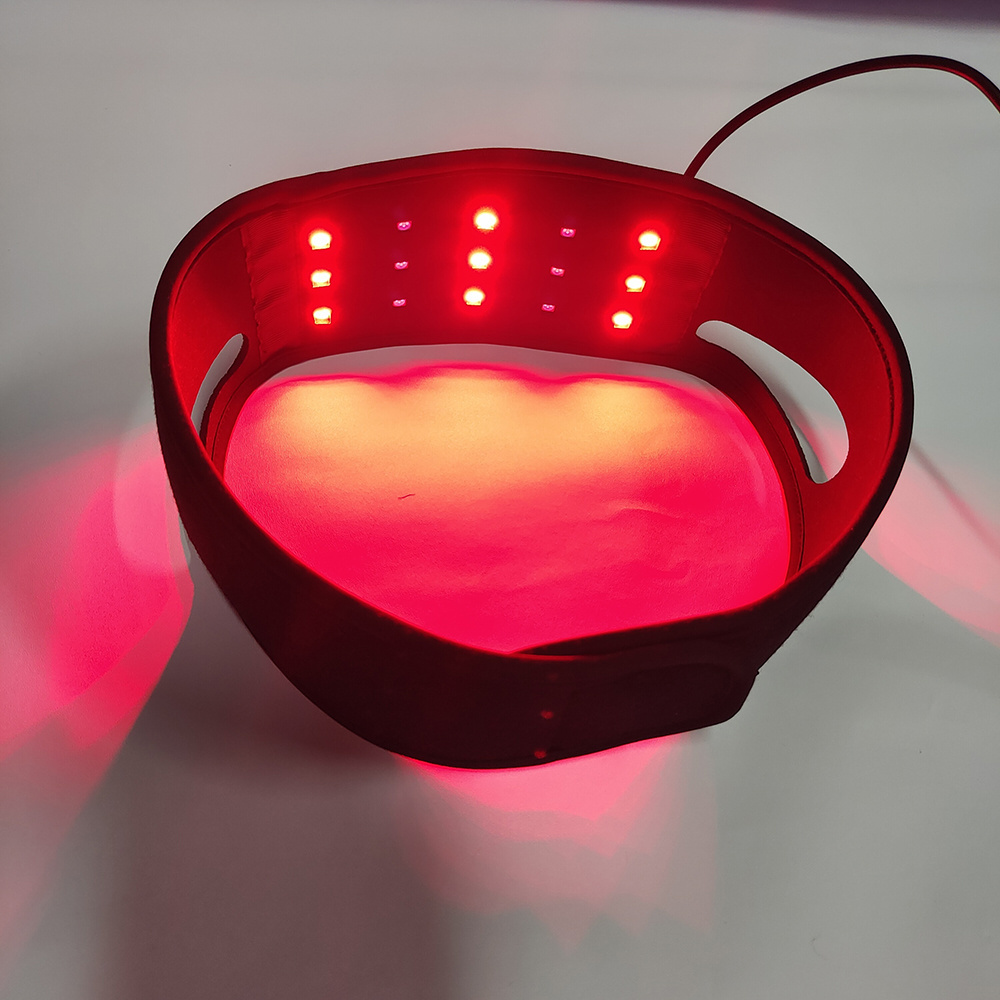 LED Light Therapy Red Infrared Wrap Device Double Chin Reducer Strap