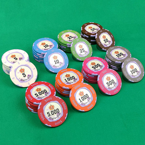 Blank For Customized Set Da Poker Chips Casino Set Costomiced Keramic Metal Clay 1000