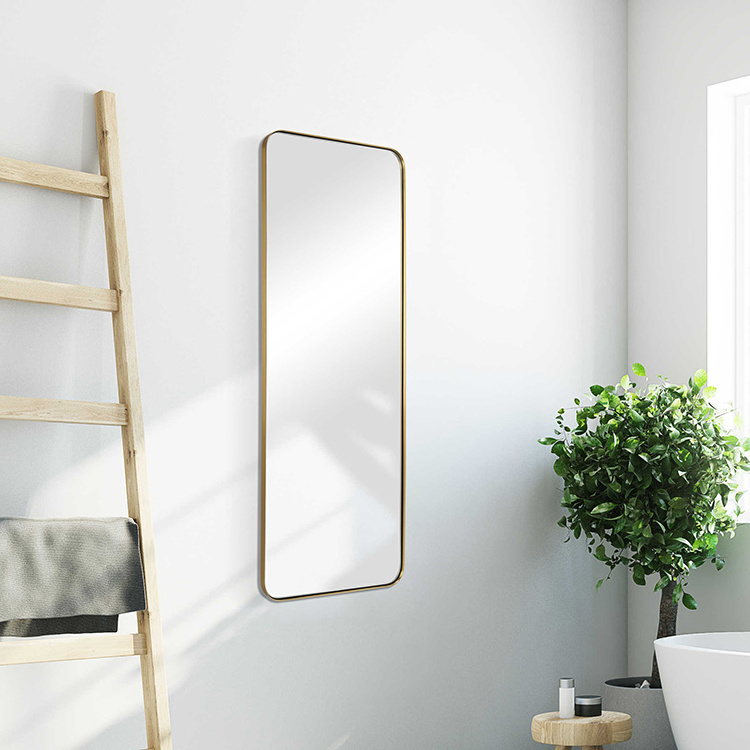 custom bronze antique big large metal rectangle full length body long home decor dressing hanging wall mirror