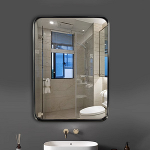 wholesale mirrors custom bathroom iron framed wall mirror