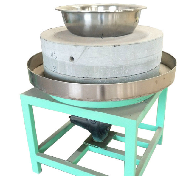 small corn grain cereals flour stone mill with motor