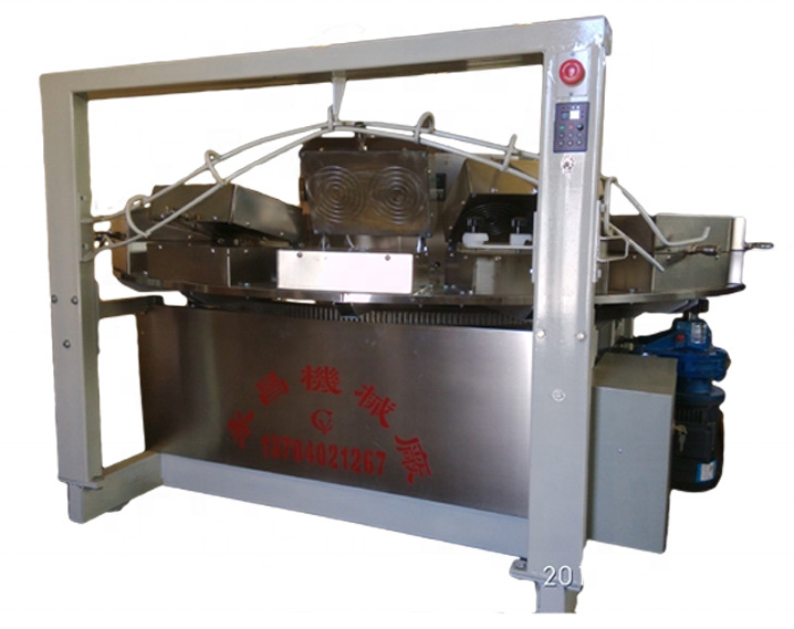 ice cream cone maker/semi automatic egg roll machine/egg roll machine suitable for food processing plant