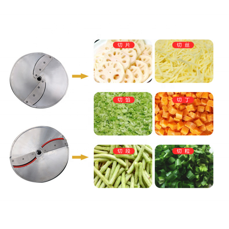 commercial pickle vegetable cutting machine for hotel/automatic cube machine