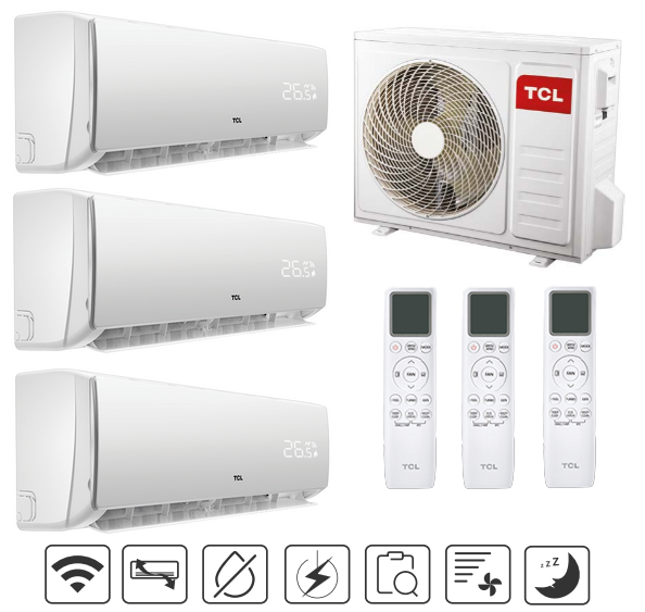 multi split inverter  air Conditioner cooling and heating aire acondicionado