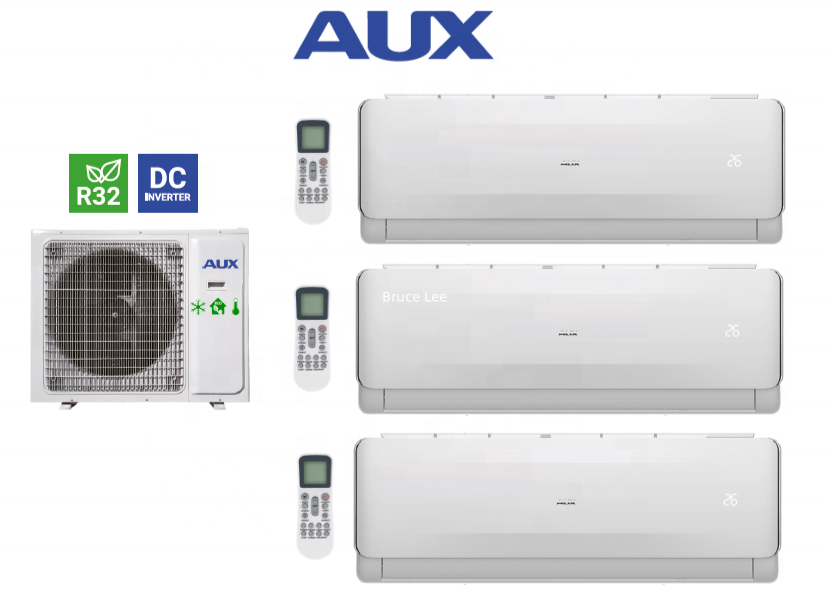 AUX R32 DC Inverter Multi Zone Split Air Conditioner All in One Multi Split Air Conditioners