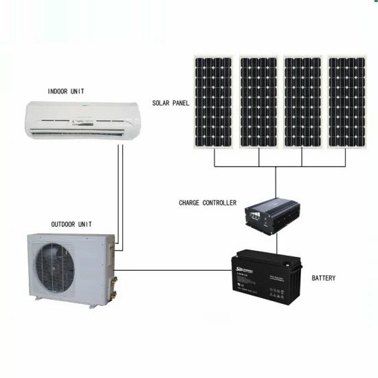 off grid 18000 btu  inverter portable Solar energy Air Conditioners