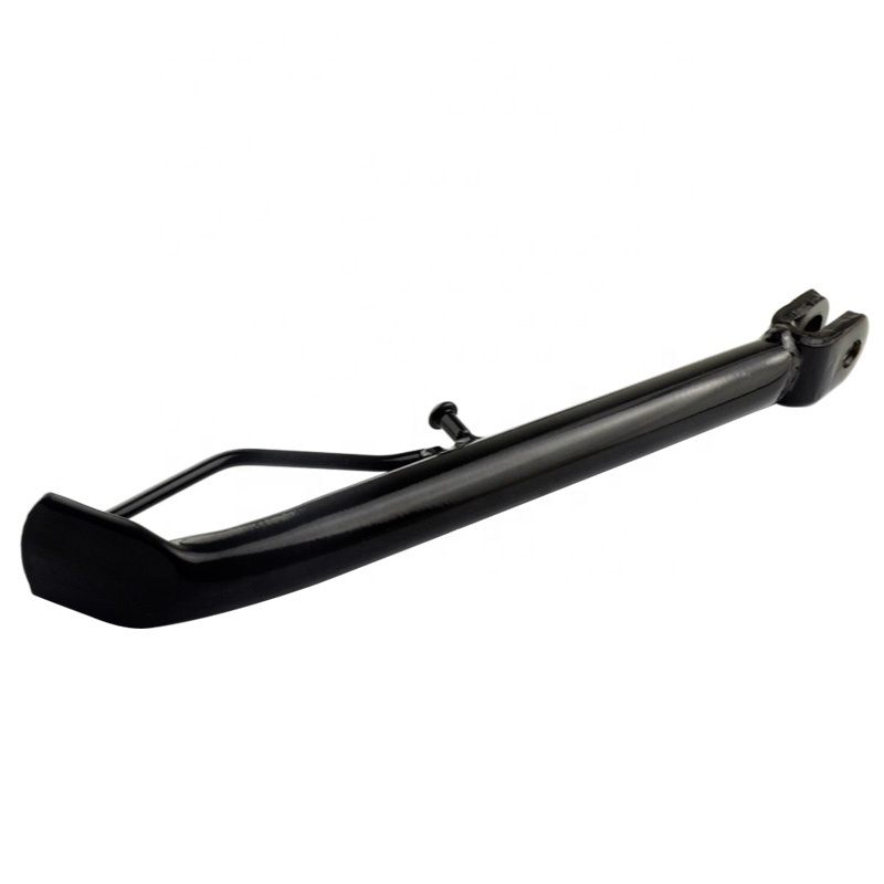 New Black Motorcycle Kickstand Iron Sidestay Side Stand Parking Racks Fit For YAMAHA YBR125 YBR 125