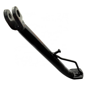 New Black Motorcycle Kickstand Iron Sidestay Side Stand Parking Racks Fit For YAMAHA YBR125 YBR 125