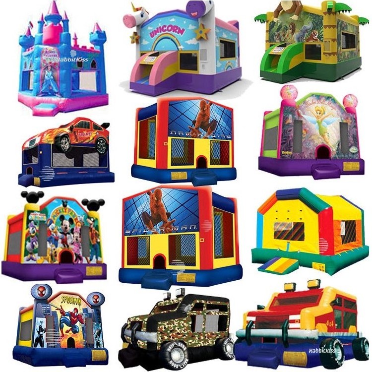 Mini Castle 8x8 13x13 Commercial Wedding Toddler Jumper Bouncy Castle White Adult Bounce House With Slide Commercial