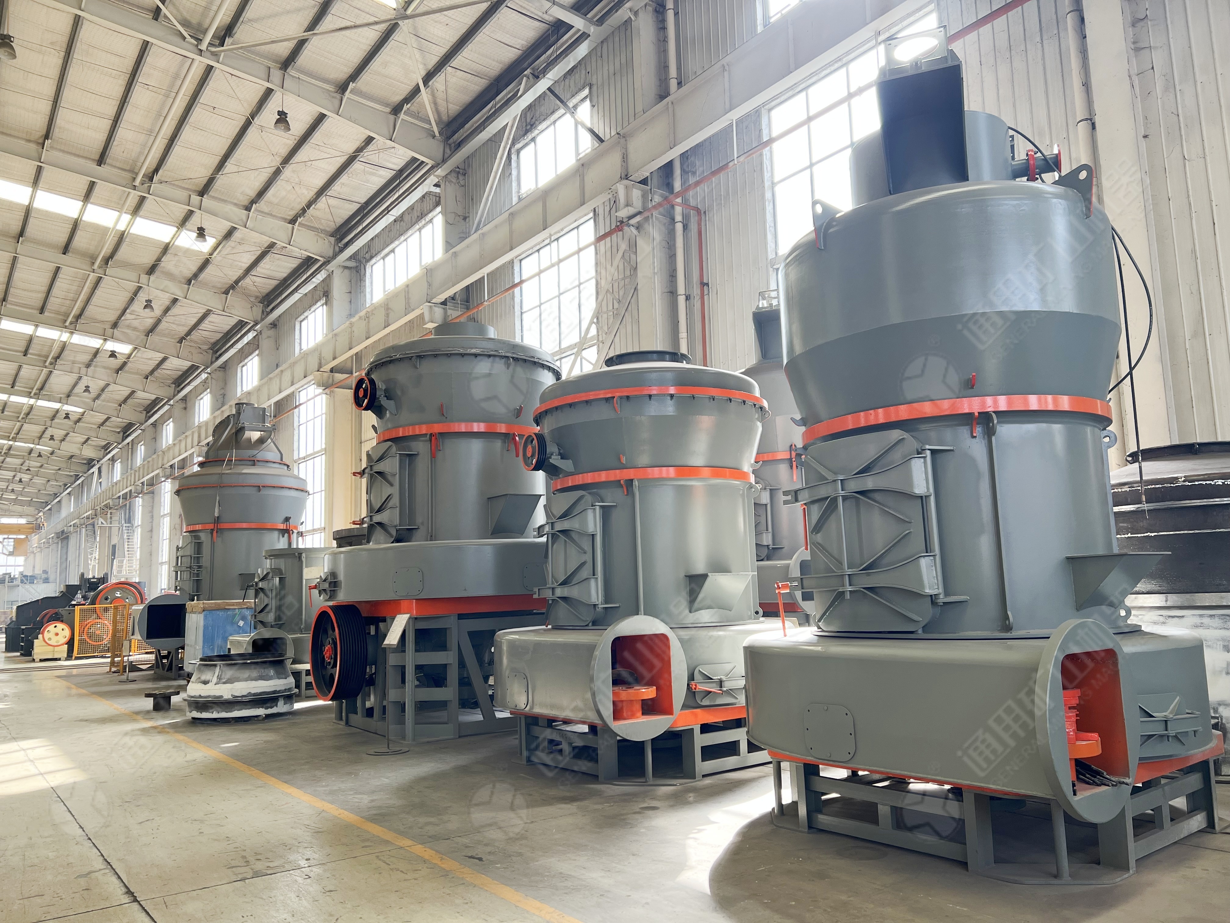 Calcium Carbonate Powder Making Ultrafine Calcite Raymond Mill Grinding ...