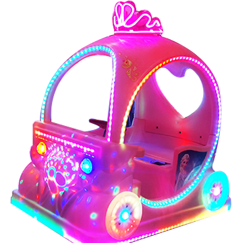 Most Popular outdoor Children bumper car parent-child new style shopping mall Princess  car commercial toy car Factory wholesale