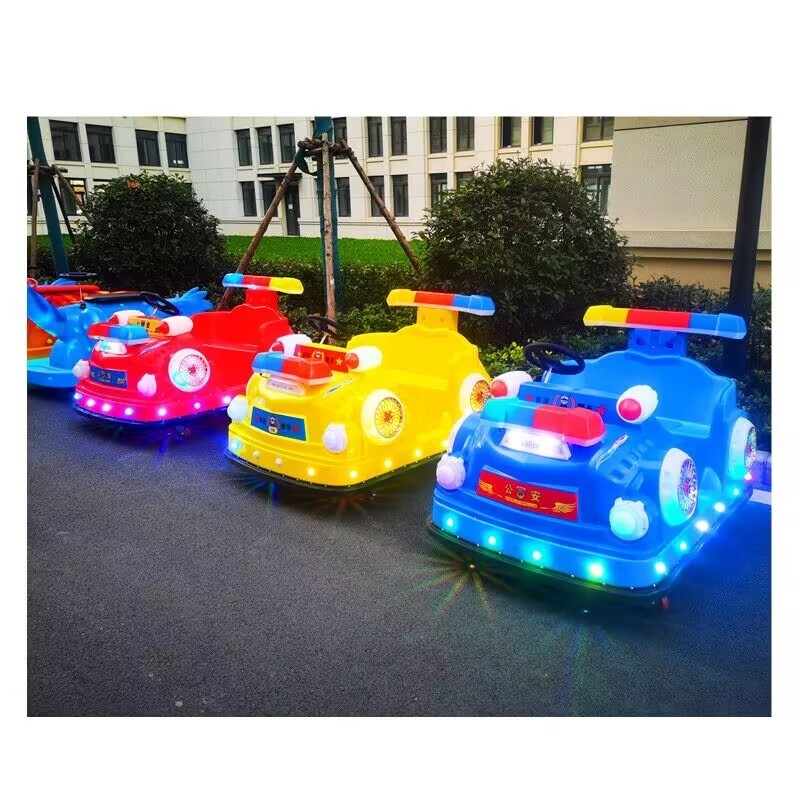 New square light-up bumper car children's electric amusement car For Kids park playground battery bentley kids car