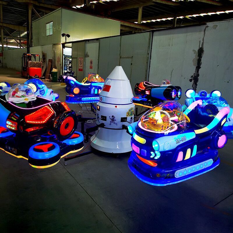 hot sales indoor and Outdoor amusement park kids merry go round ride on carousel amusement equipment space shuttle