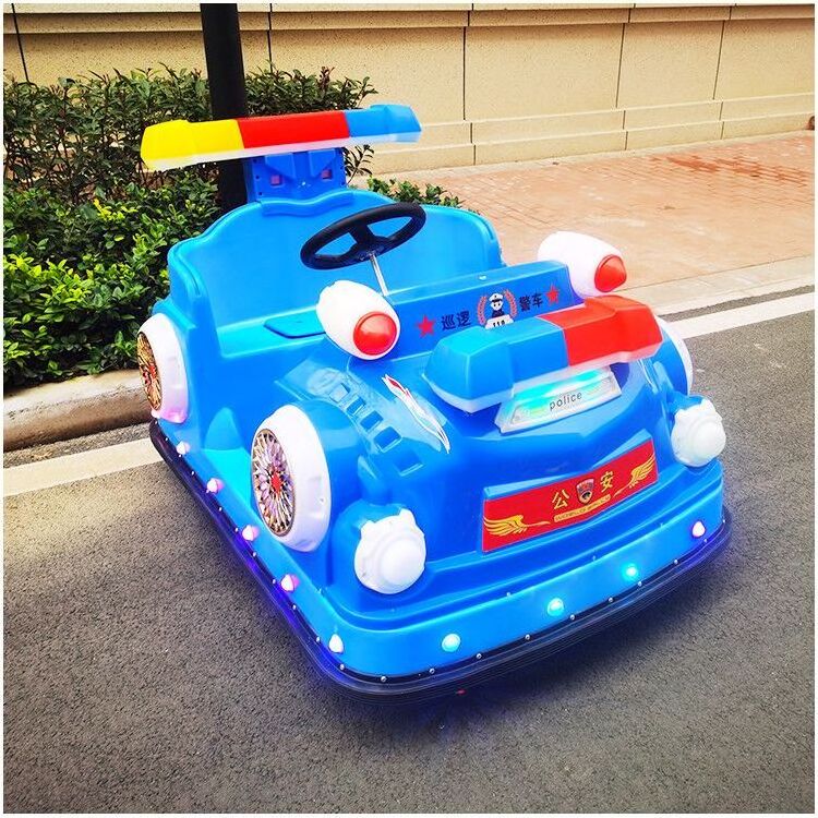 New square light-up bumper car children's electric amusement car For Kids park playground battery bentley kids car