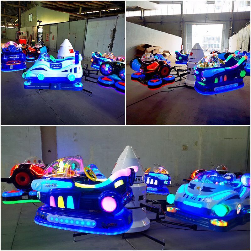 hot sales indoor and Outdoor amusement park kids merry go round ride on carousel amusement equipment space shuttle