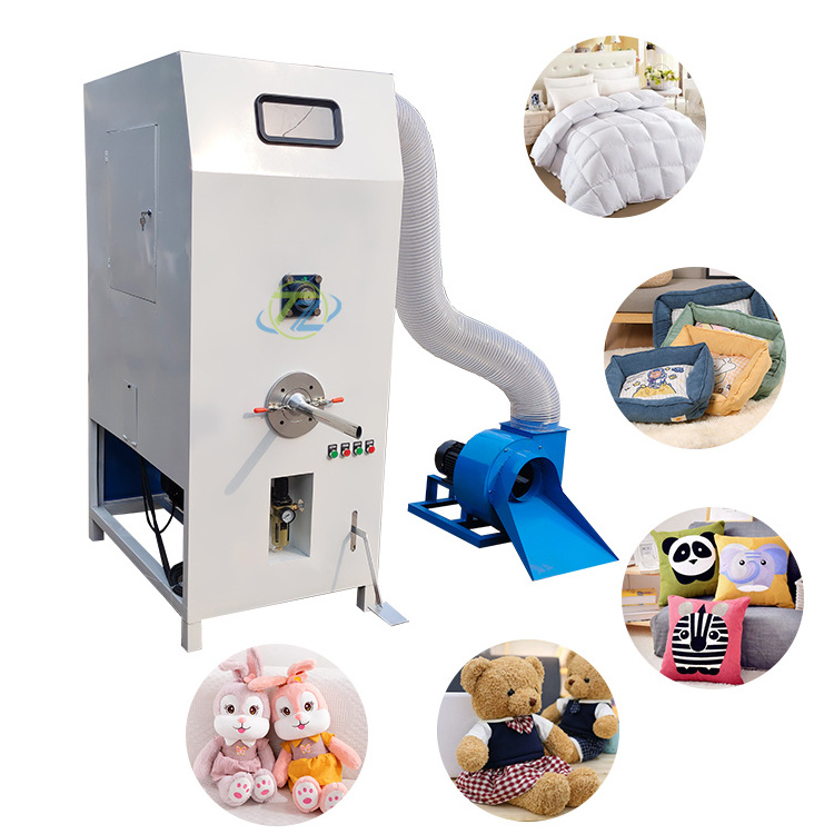 Fast Delivery Toy Cotton Filling Machine Cushion PP Cotton Fiber Filling Machine Portable Pillow Sofa Plush Toy Stuffing Machine